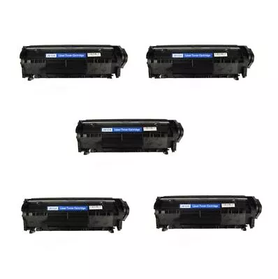 5x Q2612A Toner Cartridge Replacement For HP 1015 3015 3020 3050 3055 BL Nonoem • $49.80