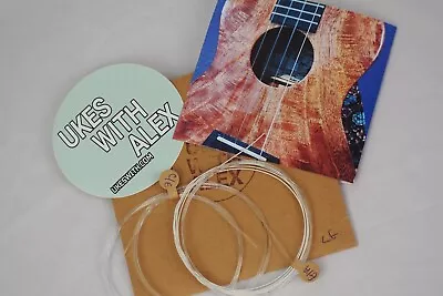 $24.50 • Buy Ukes With Alex - Custom Nylon Concert/Tenor Low G Ukulele Strings