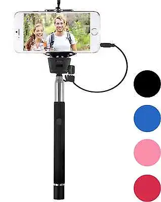 Vivitar Infinite IOs Android Smartphones Selfie Stick Built-In Shutter Release • $7.99