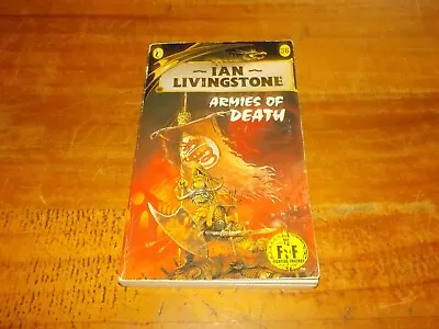 Armies Of Death Fighting Fantasy #36 Ian Livingstone 1988 • $35