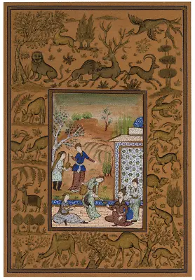 A Persian School Manuscript Painting  • $1474.95