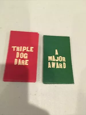 Monopoly A Christmas Story Replacement Triple Dog Dare A Major Award Cards • $10.99