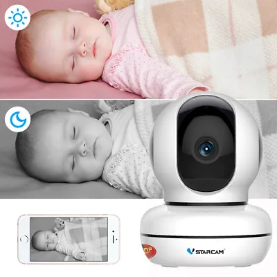 Vstarcam C46 C46S 720P/1080P Baby Monitor IR 2-Way AV WIFI Wireless CCTV Camera • $43.62