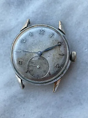 Vintage Movado Manual Watch Cal.75 Military Swiss Made Service Just Made  • $169