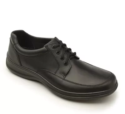 Zapatos Flexi. Zapatos Negro De Vestir Para Hombre • $85