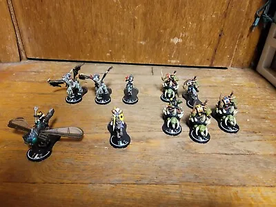 Mage Knight Lancers Lot Of 10 Mini Figures Mounted 2001 Wizkids D&D VTG Orc  • $50