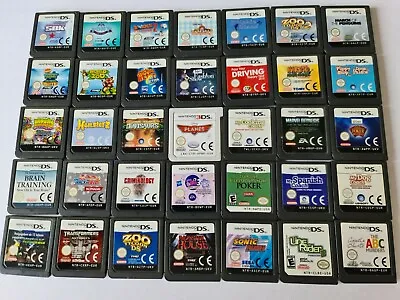 Nintendo DS/3DS Games - Cartridge Only - Huge Selection - Multi Listing • £8