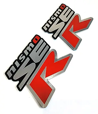 2 Pair Badge Thin Aluminum Emblem For Nissa Nismo Altima Maxima Ser Se-r Spec V • $18.99