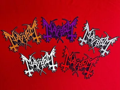 Mayhem Logo Glossy Vinyl Sticker Layered Decal Heavy Black Metal Darkthrone True • $4.50