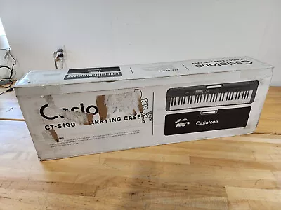 NEW- SEALED - Casio Casiotone CT-S190 Electronic Keyboard Piano - 61 Key Black • $94.99