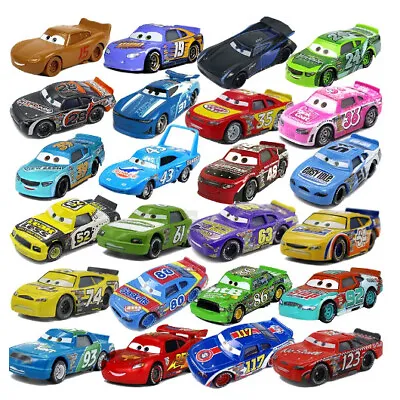 Disney Pixar Cars Diecast McQueen 1:55 Movie Toy Metal Model Kids Gift New 2024 • $8.27