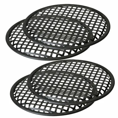 8 Inch Sub Woofer Metal Waffle Grills Universal Speaker Cover Guard (2 Pairs) • $17.25