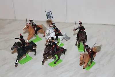 £39.99 • Buy Britains Deetail Compatable. DSG Death's Head Hussar's. Napoleonic. (A).