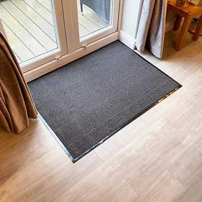 £6.95 • Buy Entrance Mat Dirt Trapper Doorway Hallway Floor Carpet Scrapper Rubber Backed