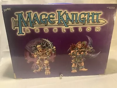 Mage Knight 2001 40 Figure Lot With Carrying Storage Case D&D RPG Miniatures • $100