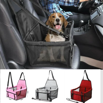 £14.66 • Buy Pet Car Safety Seat Carrier Cat Dog Puppy Travel Safe Cage Belt Seat Storage Bag