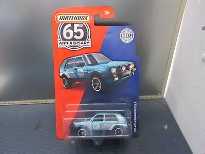 1/64 Matchbox 65th Anniversary 1990 Volkswagen Golf LOOK! • $8.95