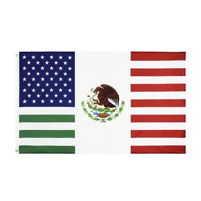  3x5FT MEXICO FLAG LARGE MEXICAN LATIN LATINO Bandera Mexicana Cinco De Mayo • $4.89