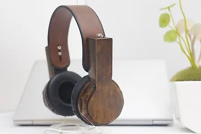 Bulb Filtered Noise Cancelling Wooden Handmade Headphone Special Design • $117