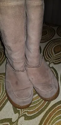 $45 • Buy UGG Eversheepskin-Ladies Size 7-Sheepskin Tall Boots-Outdoor Soles