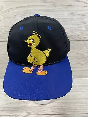 Big Bird Hat Sesame Street Snapback Cap Trucker Jim Henson Vintage • $17.99