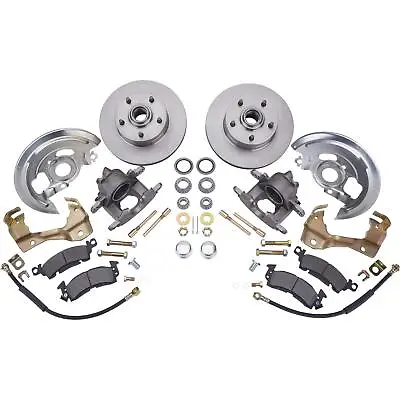Speedway Motors Deluxe 1964-74 GM A Body Chevy Chevelle Car Front Disc Brake Kit • $380.99