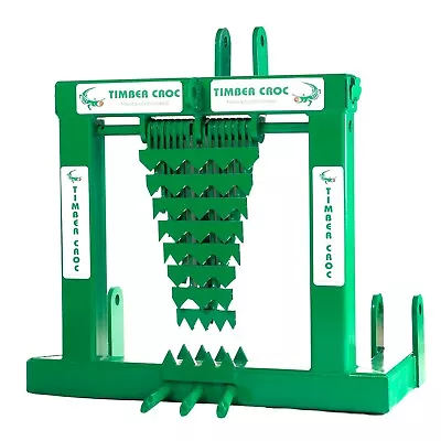 Timber Croc Self Adjusting Log Holder Saw Horse 3 Point Link Extra Heavy Duty • £1220