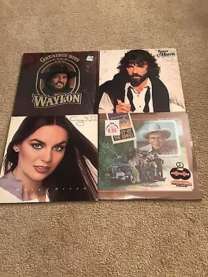 Lot Of 4 Country & Western Vinyl LP Record Albums I • $4.99