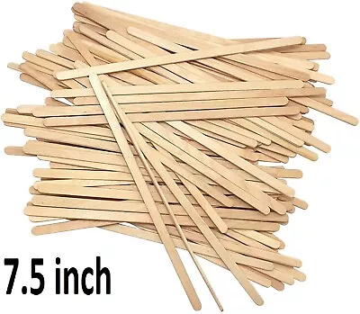 Disposable Birch-wood Tea Wood Coffee Stir Sticks Wooden Stirrers 190 Mm   • £2.75