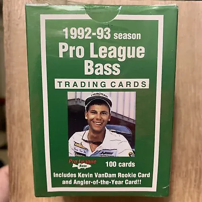 1992-93 Pro League Bass SET BREAK 1-100 Singles RC Cards Galore Big Bass Pros • $1