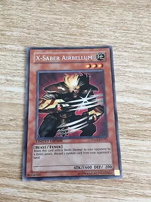 X-Saber Airbellum HA01-EN011 Secret Rare Hidden Arsenal Near Mint Yugioh • $5.60