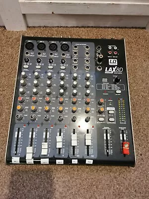 LD-Systems LAx - 8 D Mixer 8-Channel With DSP-Untested • £39.99