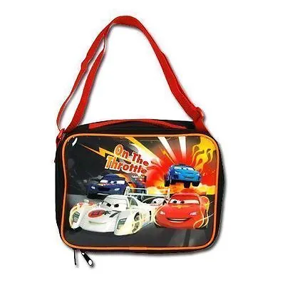 Lunch Bag Insulated + Shoulder Strap McQueen & Friends On The Throttle New • $10.95