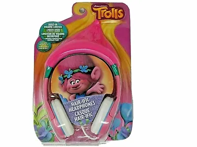 Trolls Hair-ific Headphones  Built In Volume Limiter Parent Controls - OPEN BOX • $19.99