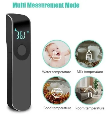 IR Non Contact Infrared Thermometer LCD Digital Ear Forehead Babies Child Adult • £6.55