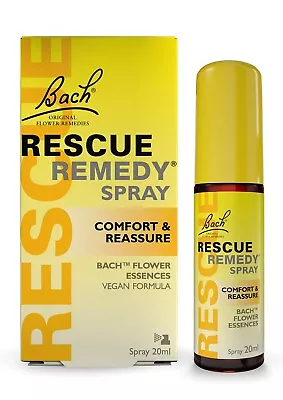 2x Rescue Remedy 20ml Spray- Up To 400 USES- CALMING • £21