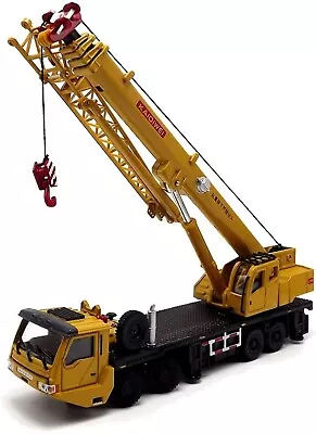 Tipmant Kids Alloy Die-cast Model Toy Engineering Heavy Crane Truck Yellow  • $31.03