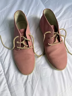Pale Pink Leather Ecco Shoes  • £10