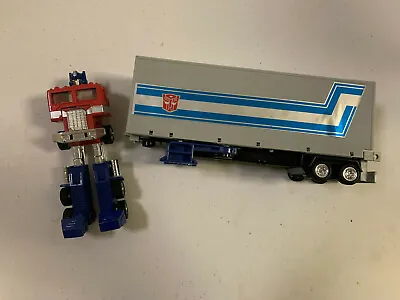 Vintage Transformers G2 1992 Rare Gray Trailer Optimus Prime AS IS • $70