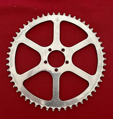 Vintage TA Specialites 54t Tooth Teeth   Premium Chainring 6 Bolt 80/50.4 BCD C5 • $9