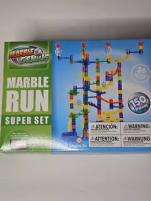 Marble Genius Marble Run Super Set - 150 Pieces And Free Instruction App - STEM • $60