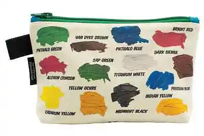 Bob Ross Makeup Bag Cosmetic Painter Artist Pencil Brush Art Joy Painting Gift • $16.19