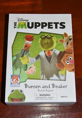 The Muppets Action Figures Lab Accident Bunsen And Beake SDCC 2021 PX Exclusive • $34.99