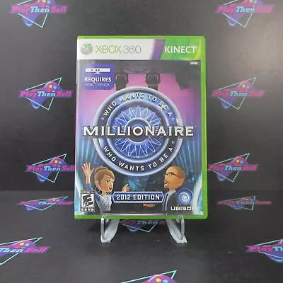 Who Wants To Be A Millionaire 2012 Edition Xbox 360 - Game & Case • $8.95