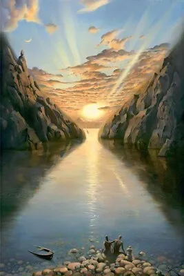 Vladimir Kush  Tide Of Time  Framed Mint Condition COA • $4500