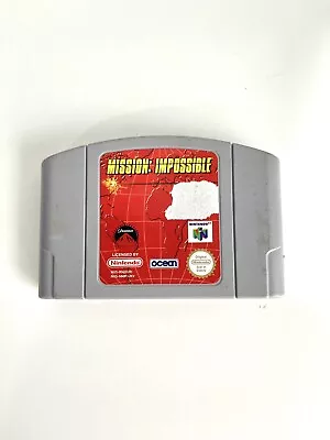 Mission Impossible Nintendo 64 N64 Game Cartridge PAL • $14.95