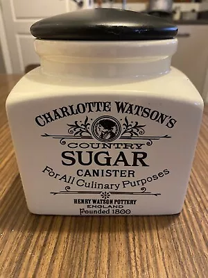 Charlotte Watson’s Country Sugar Canister • £20