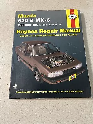 Haynes Mazda 626 & MX-6 83-92 Repair Manual 61041 • $5.50