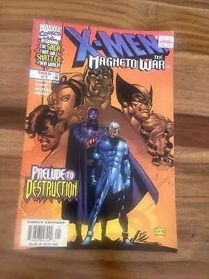 X-Men: The Magneto War #1 - Marvel Comics - 1999 • $4.99