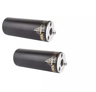 Black Ops BMX NyloLite Axle Pegs -Black - 3/8 Or 14mm Axle-super Hard Nylon • $22.50